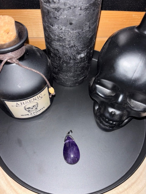 Pendentif Goutte Améthyste