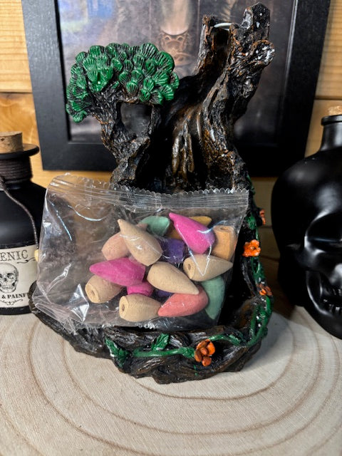 Porte Encens Cascade Montagne 19 cm