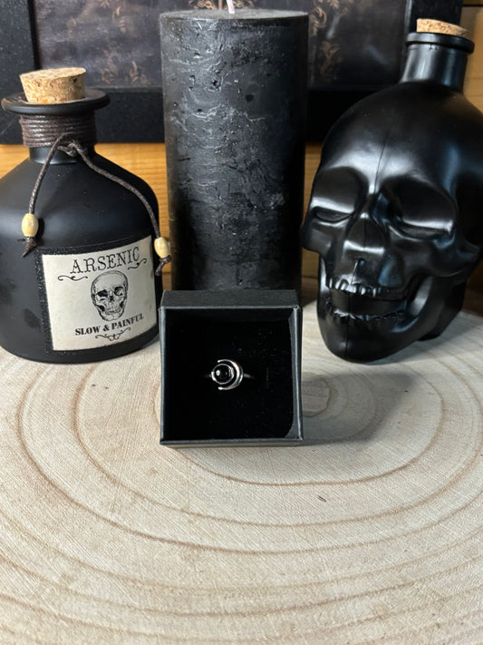 Bague Lune Onyx