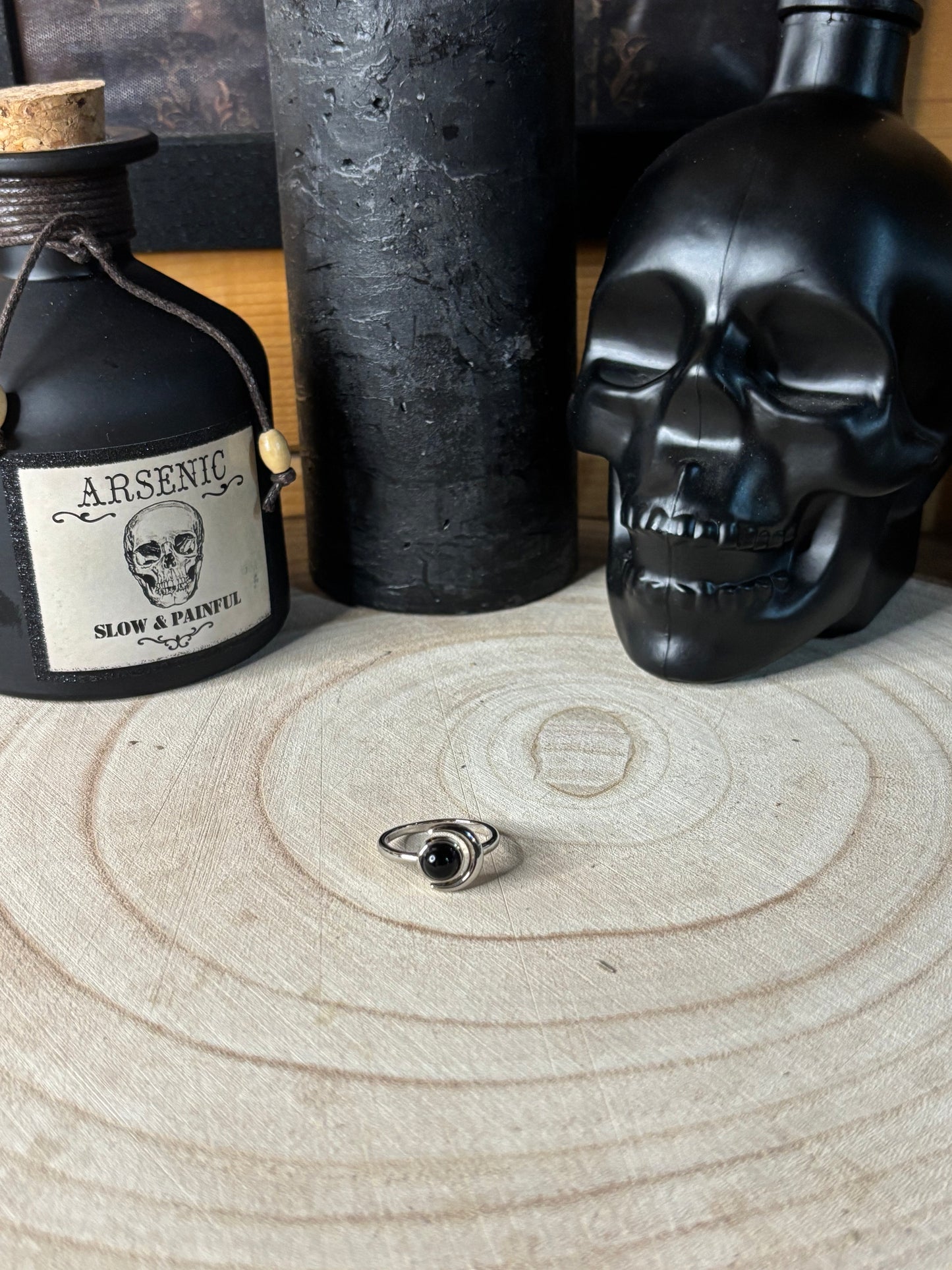 Bague Lune Onyx