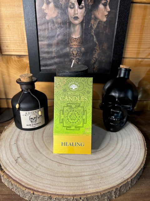 Bougie Rituel " Guérison, Abondance"